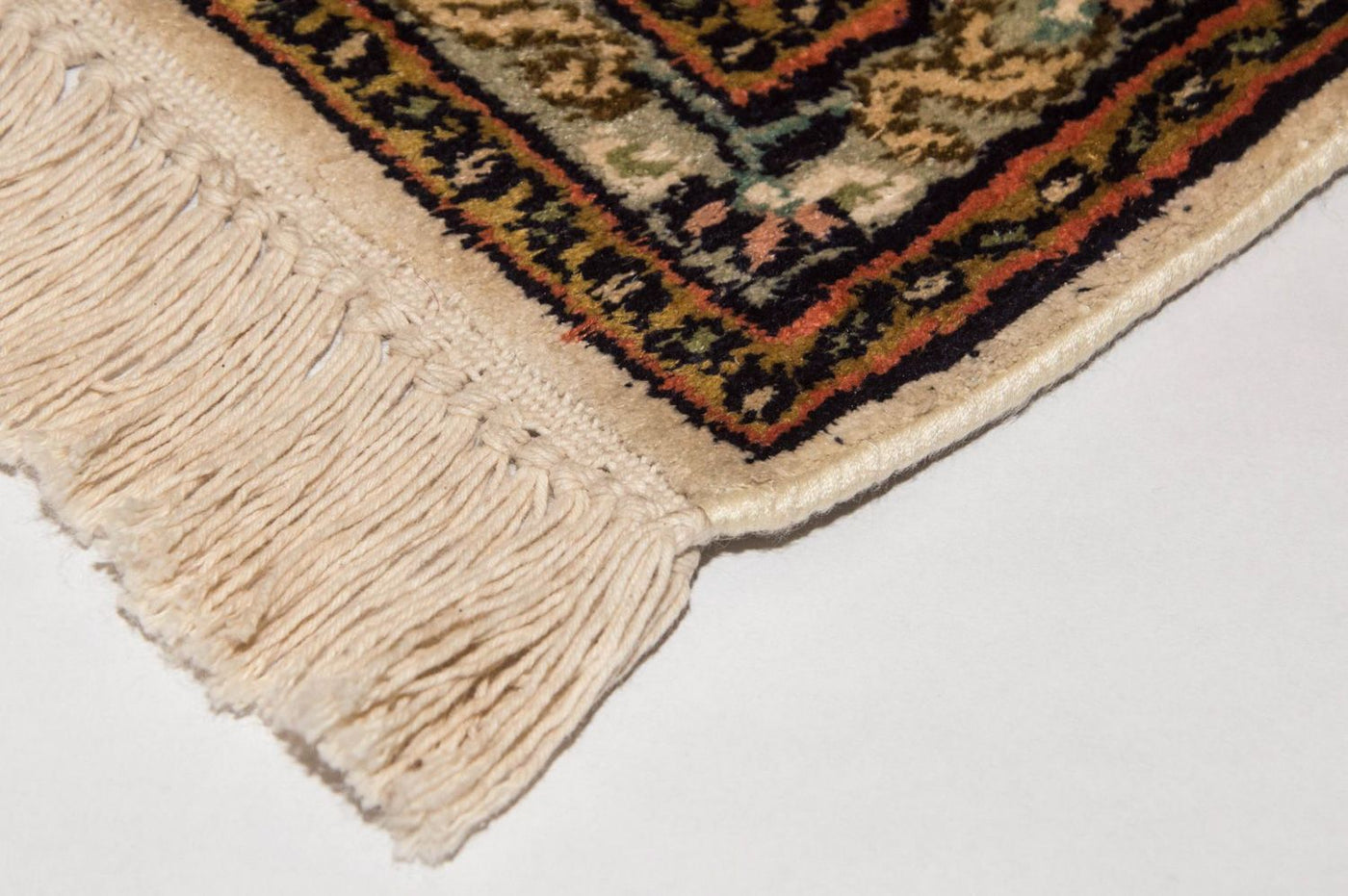 Tapis en soie du Cachemire Tapis 184x124cm - Tapis oriental