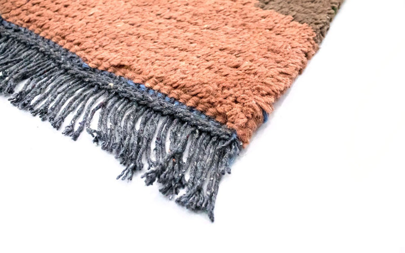 Tapis Népalais - 140 x 70 cm - beige