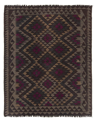 Tapis Kelim - Oriental - 202 x 157 cm - multicolore