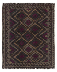 Tapis Kelim - Oriental - 202 x 157 cm - multicolore