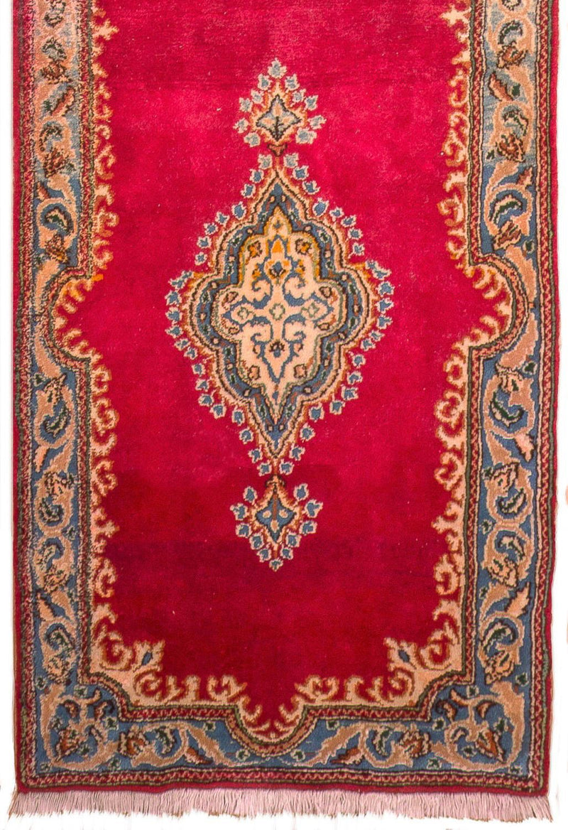 Tapis de couloir Tapis persan - Classique - 308 x 77 cm - rouge