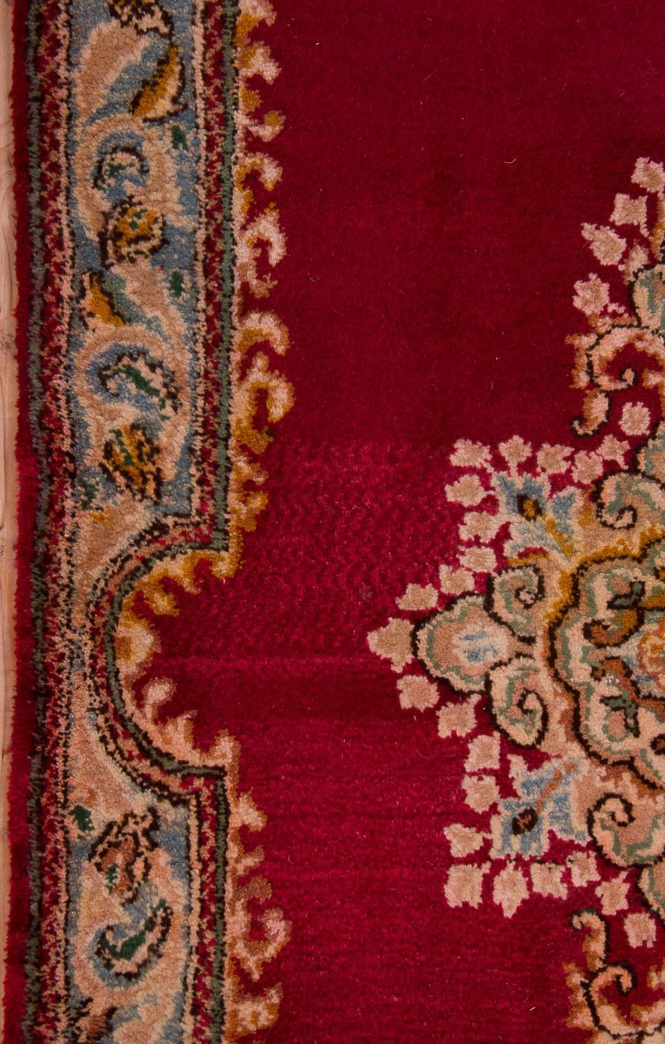 Tapis de couloir Tapis persan - Classique - 308 x 77 cm - rouge