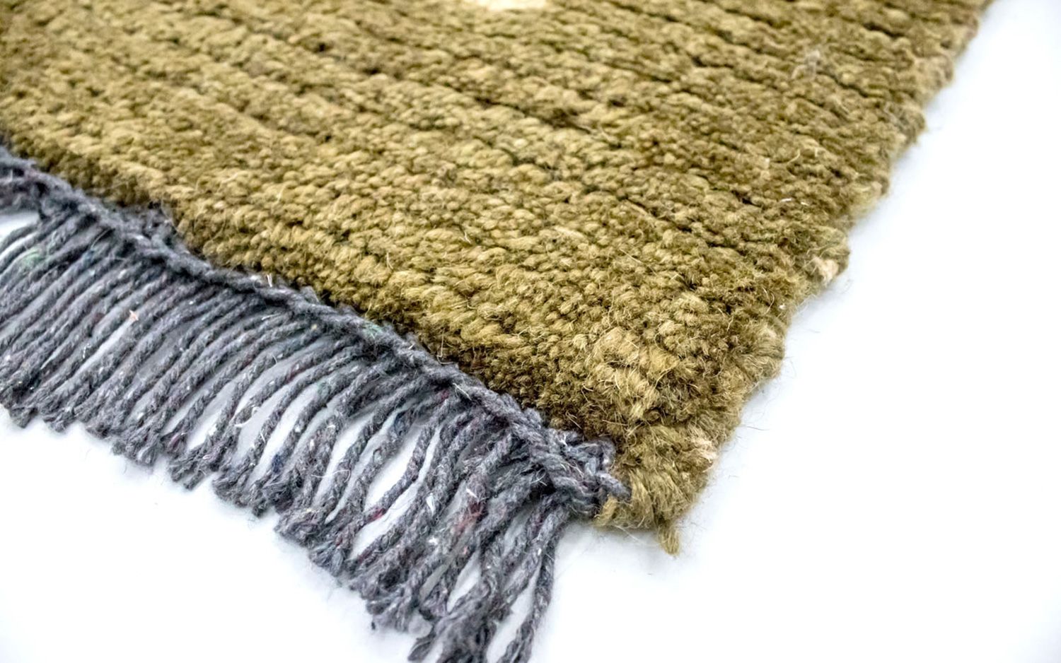 Tapis Népalais - 140 x 70 cm - vert