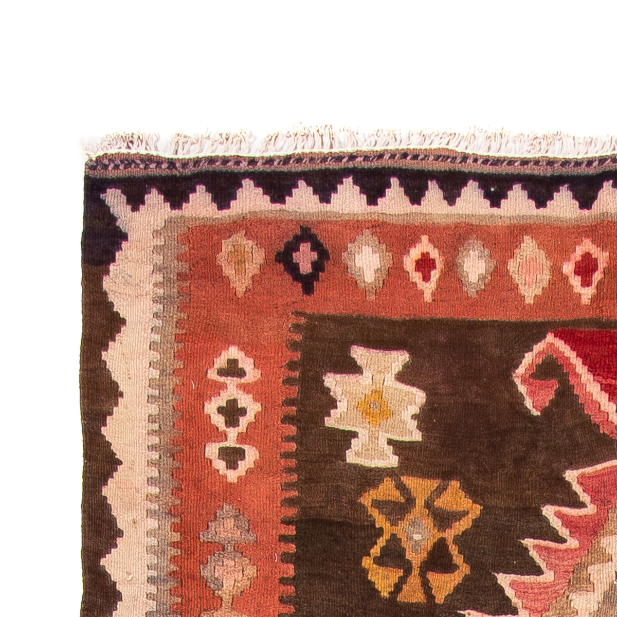Kilim ancien Tapis 140x310cm