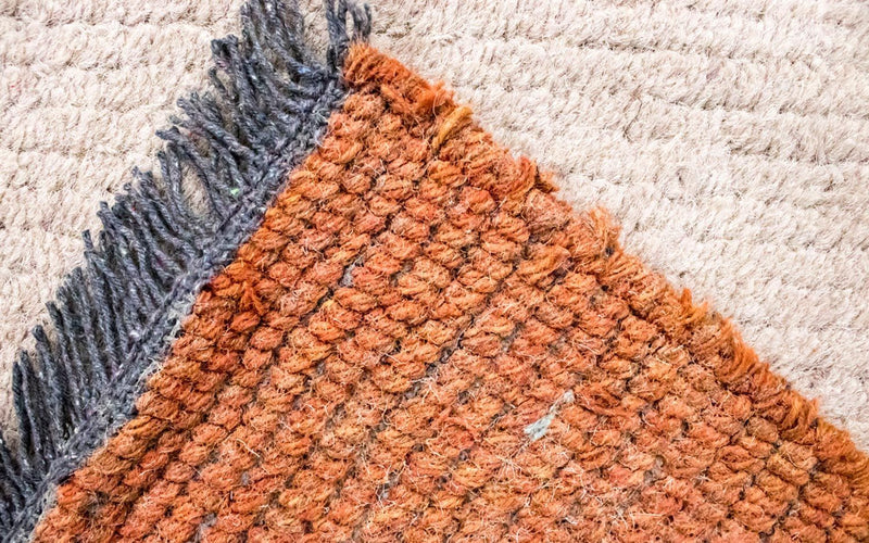 Tapis Népalais - 140 x 70 cm - beige