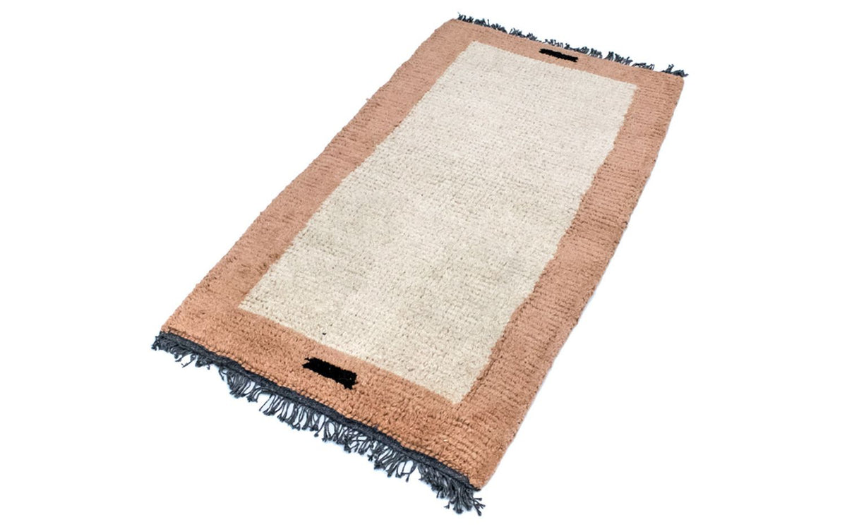 Tapis Népalais - 140 x 70 cm - beige