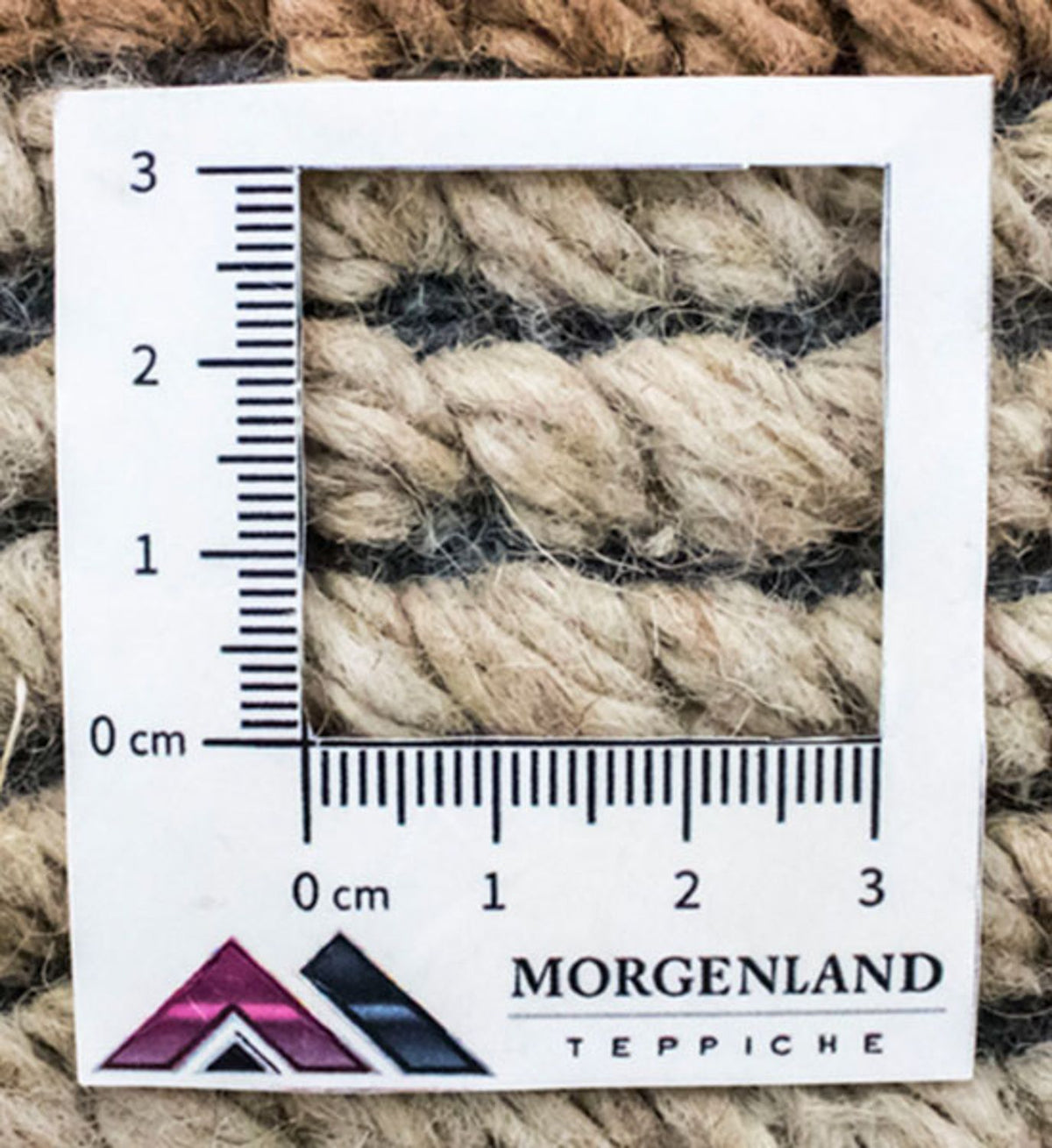 Tapis Népalais - 140 x 70 cm - beige