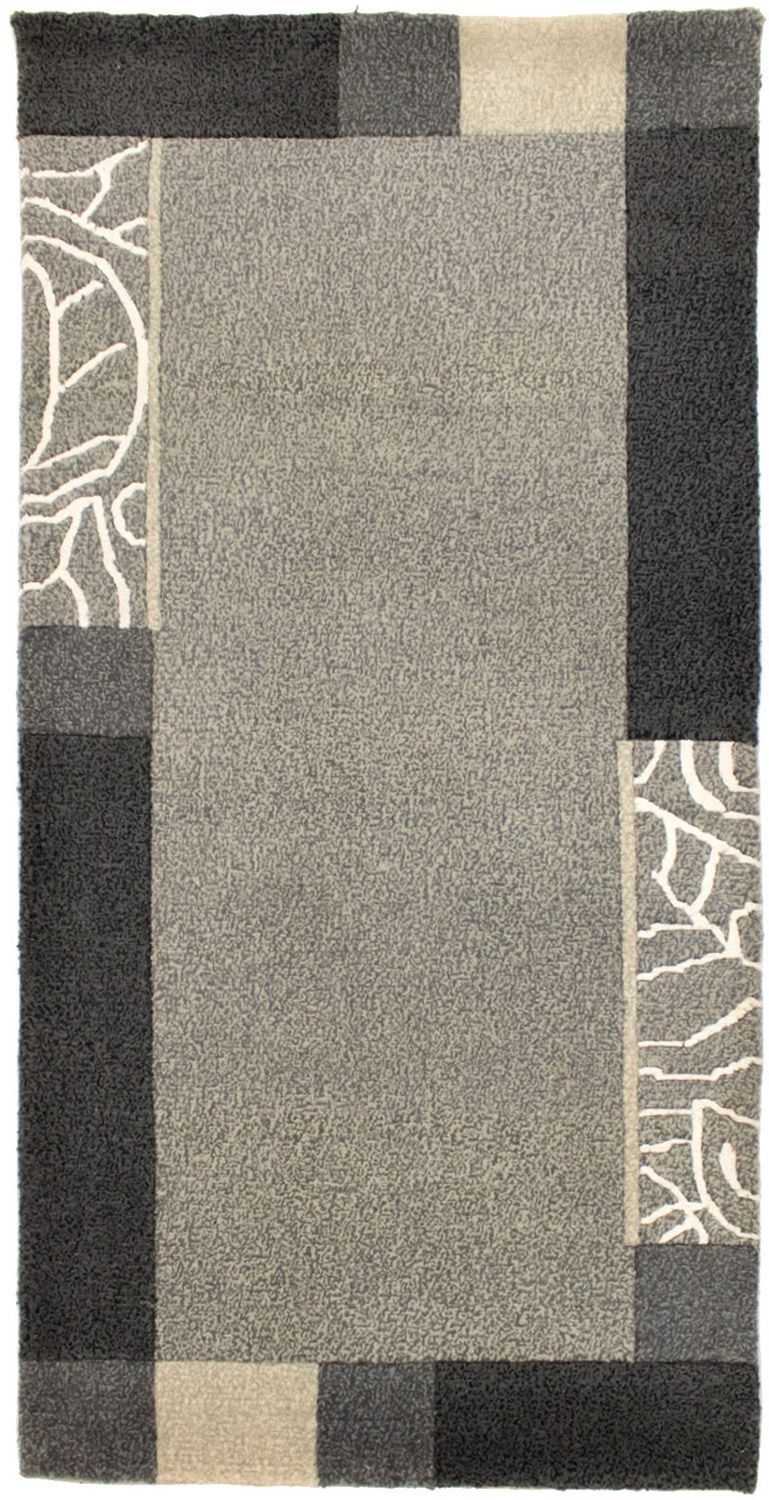 Tapis Népalais - 140 x 70 cm - gris