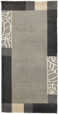 Tapis Népalais - 140 x 70 cm - gris