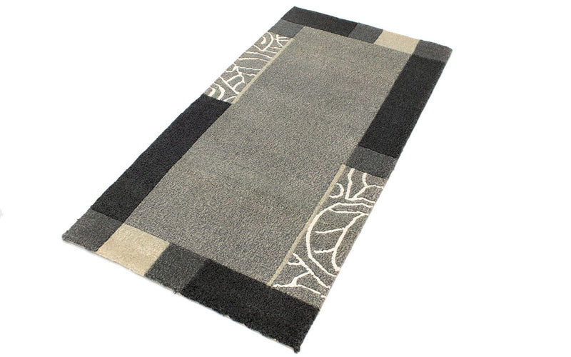 Tapis Népalais - 140 x 70 cm - gris