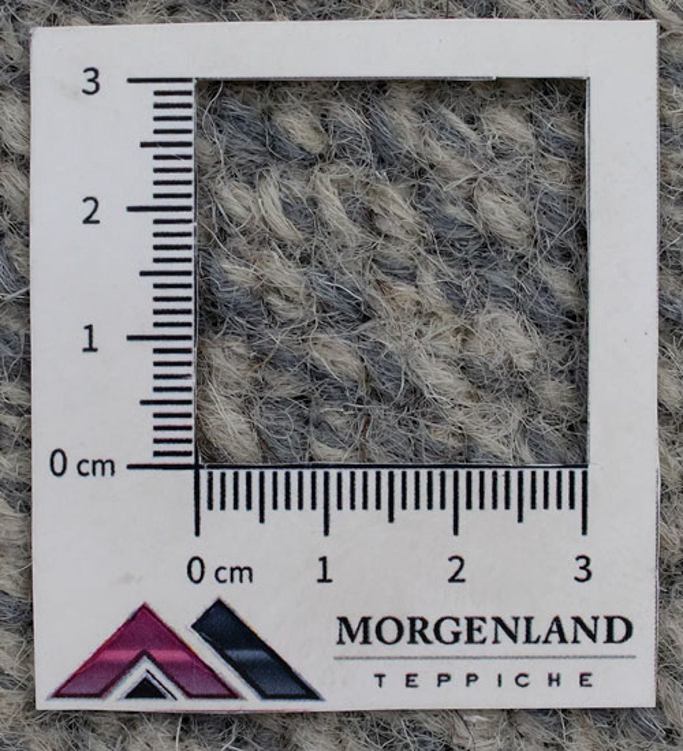 Tapis Népalais - 140 x 70 cm - gris