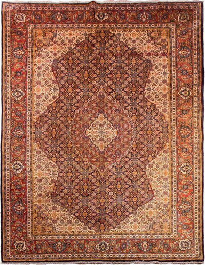 Tapis de Sarouk Tapis 210x337cm - Tapis persan - bleu foncé