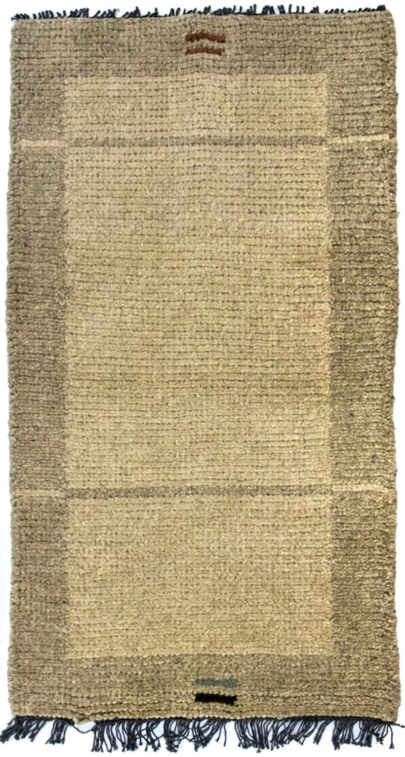 Tapis Népalais - 140 x 70 cm - beige