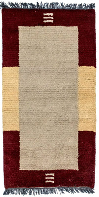 Tapis Népalais - 140 x 70 cm - beige
