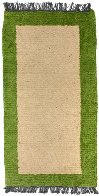 Tapis Népalais - 140 x 70 cm - beige
