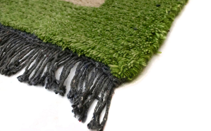 Tapis Népalais - 140 x 70 cm - beige