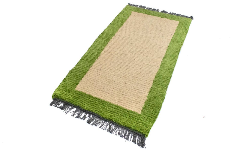 Tapis Népalais - 140 x 70 cm - beige