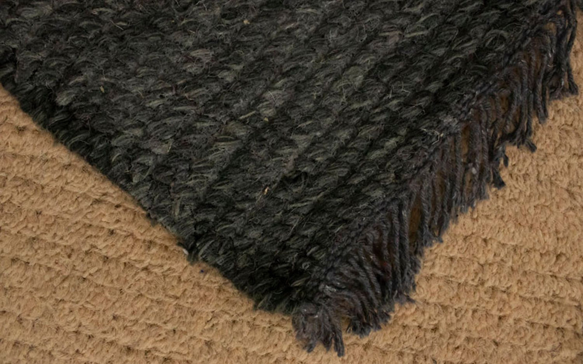 Tapis Népalais - 140 x 70 cm - beige