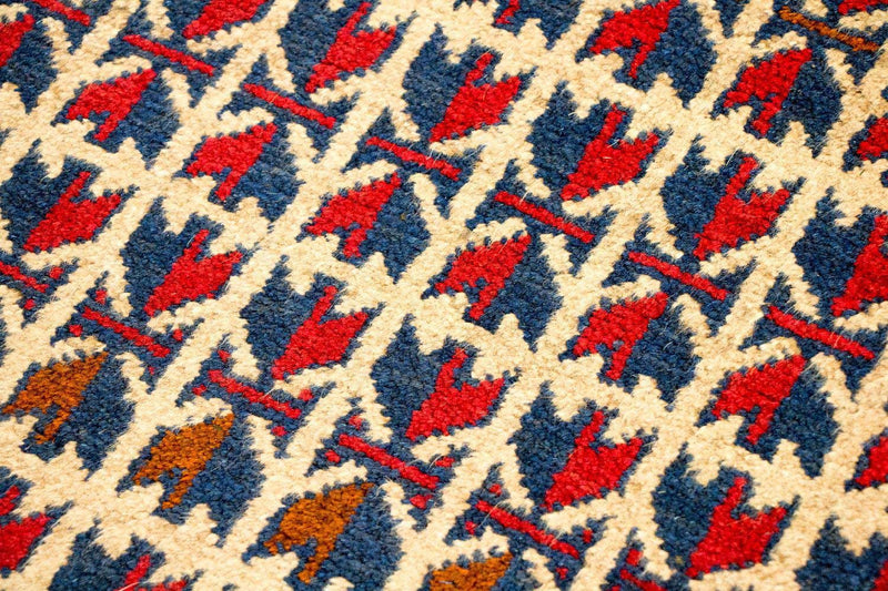 Tapis Belutsch - 130 x 77 cm - rouge