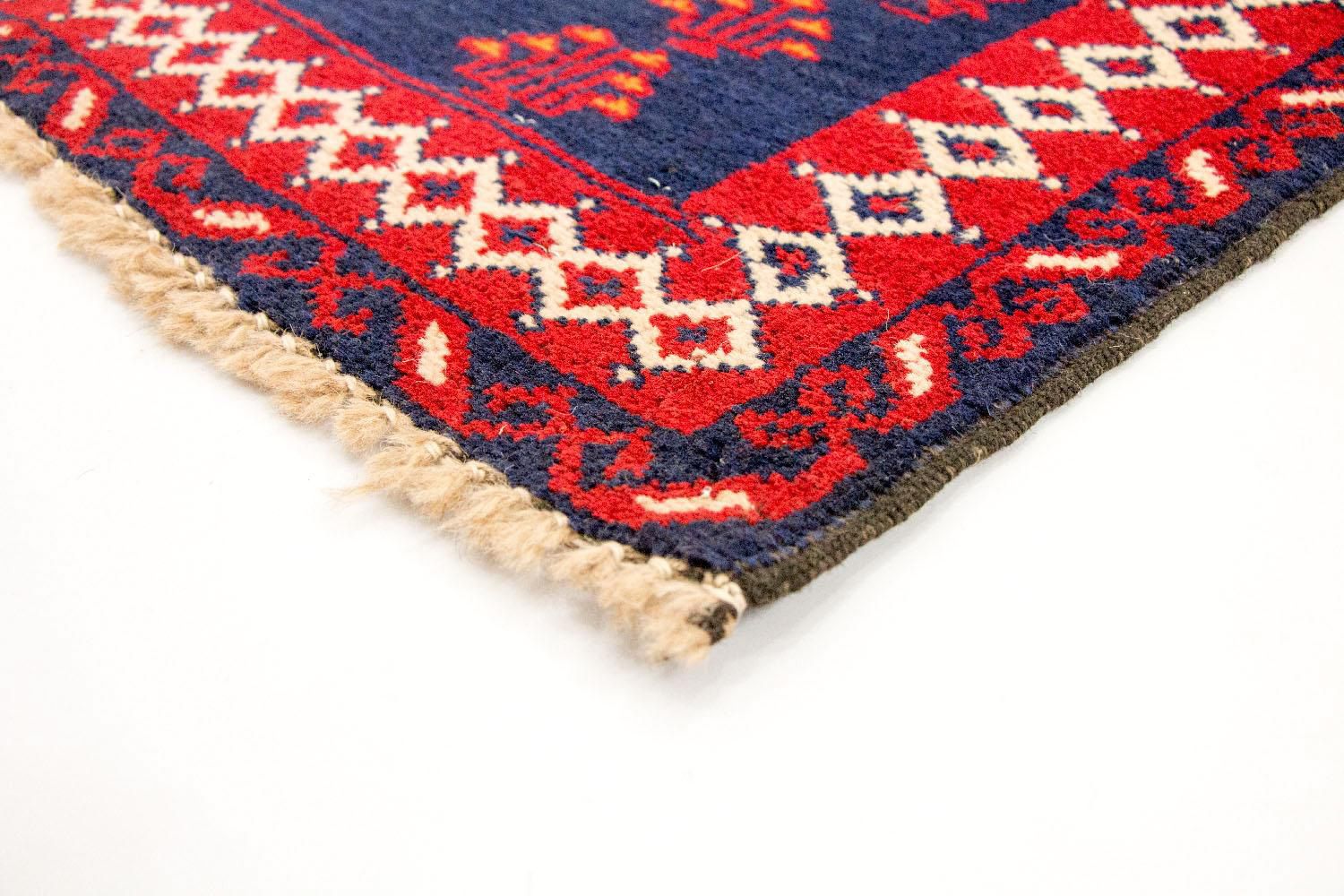 Tapis Belutsch - 130 x 82 cm - bleu
