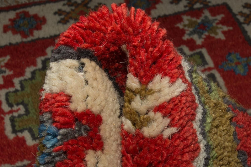 Tapis oriental - 92 x 65 cm - rouge