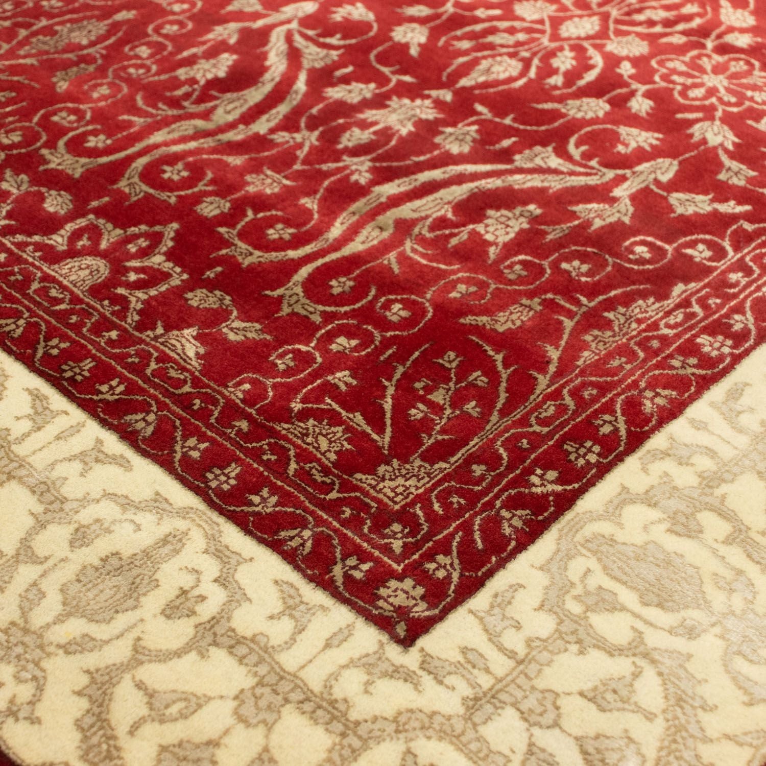 Tapis design - 291 x 172 cm - rouge