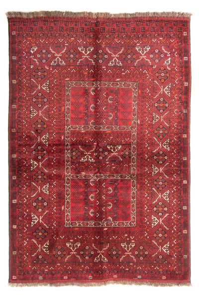 Tapis Turkaman 160x234cm - Tapis persan - rouge