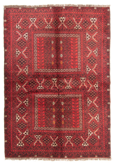 Tapis Turkaman 164x238cm - Tapis persan - rouge