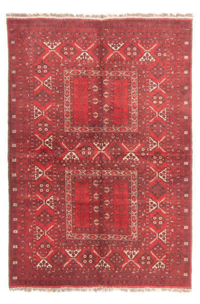 Tapis Turkaman 159x236cm - Tapis persan - rouge