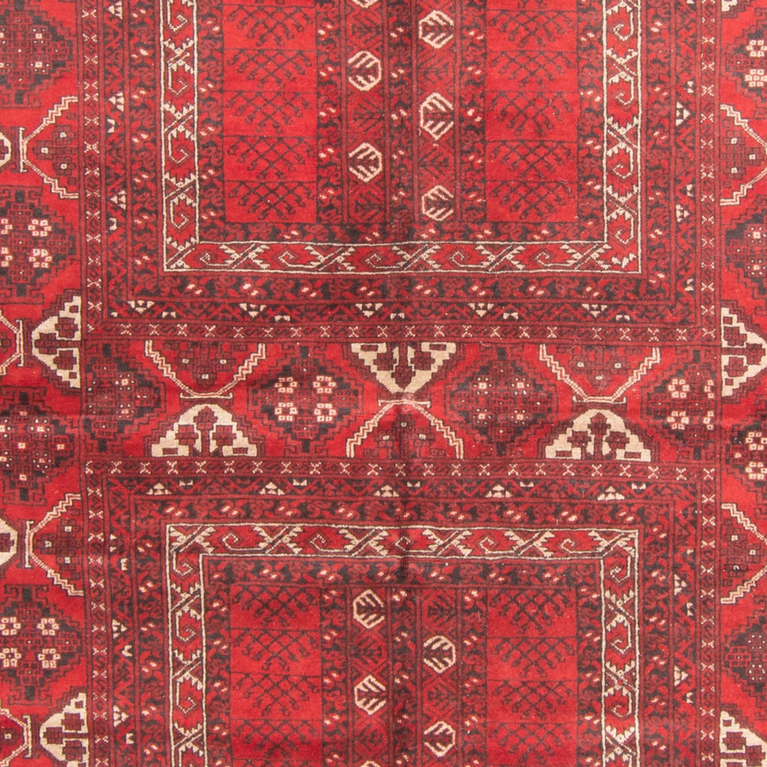 Tapis Turkaman - 236 x 159 cm - rouge