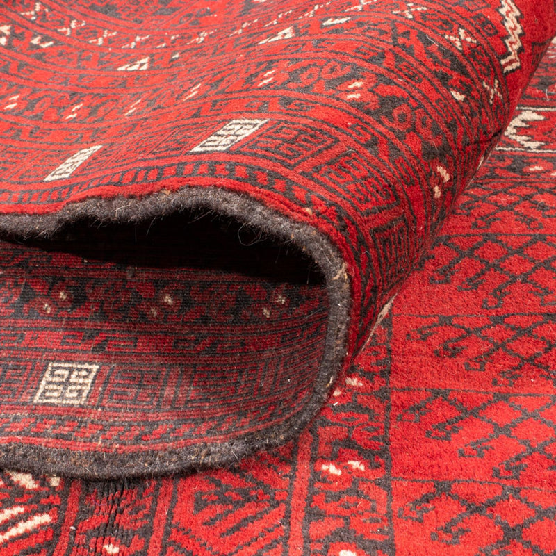 Tapis Turkaman - 236 x 159 cm - rouge