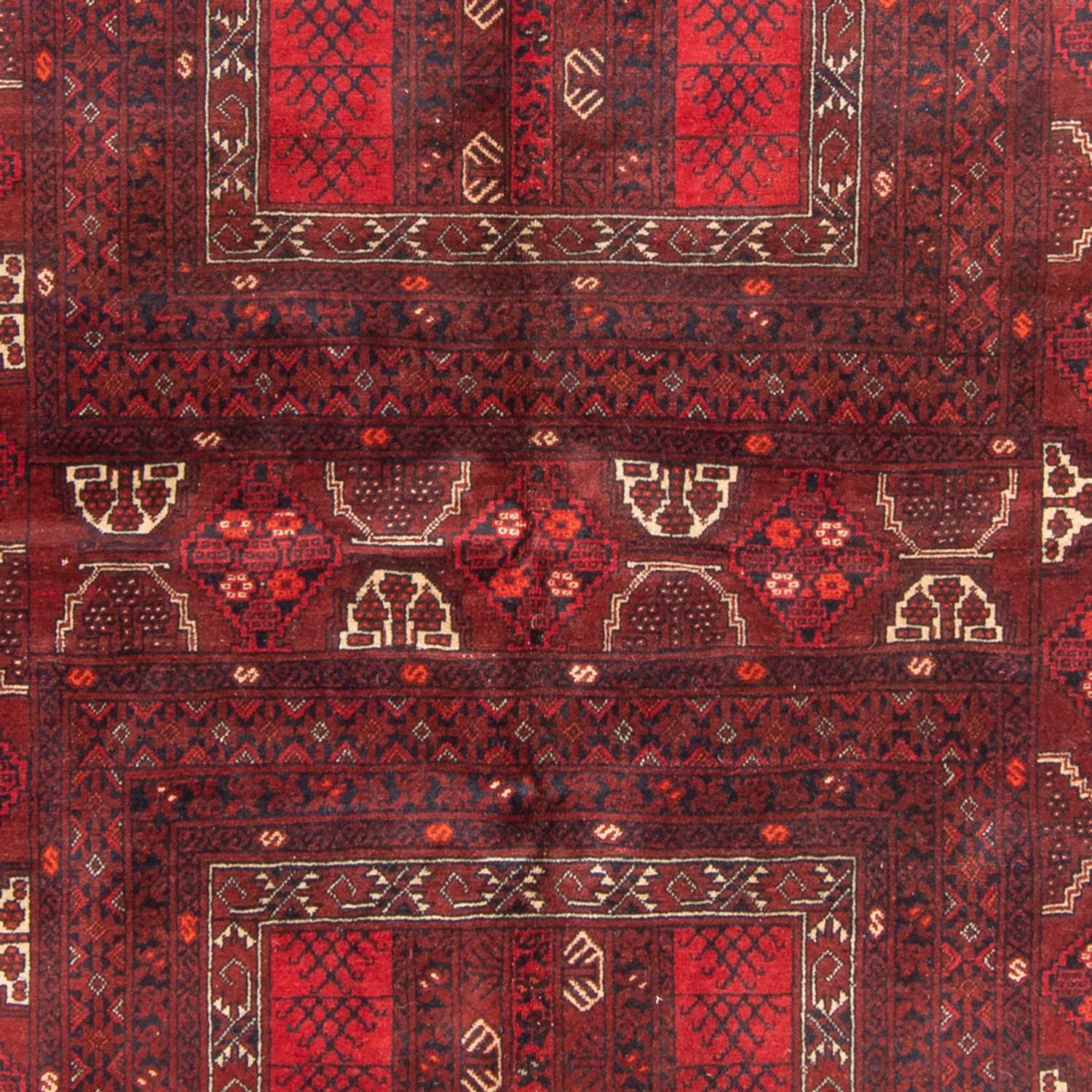 Tapis Turkaman - 240 x 160 cm - rouge