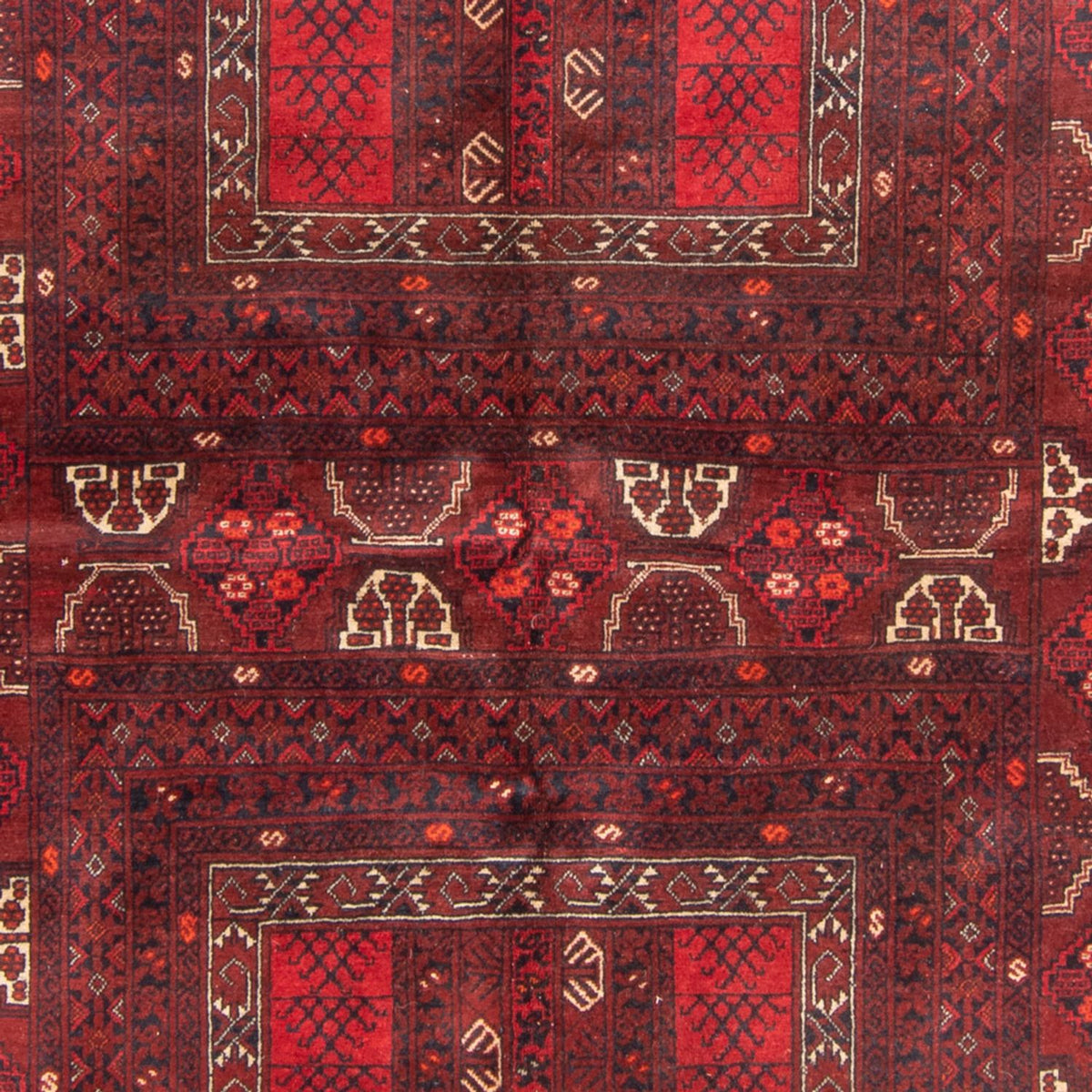 Tapis Turkaman - 240 x 160 cm - rouge