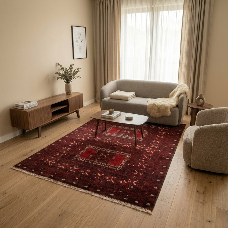 Tapis Turkaman 236x162cm - Tapis persan