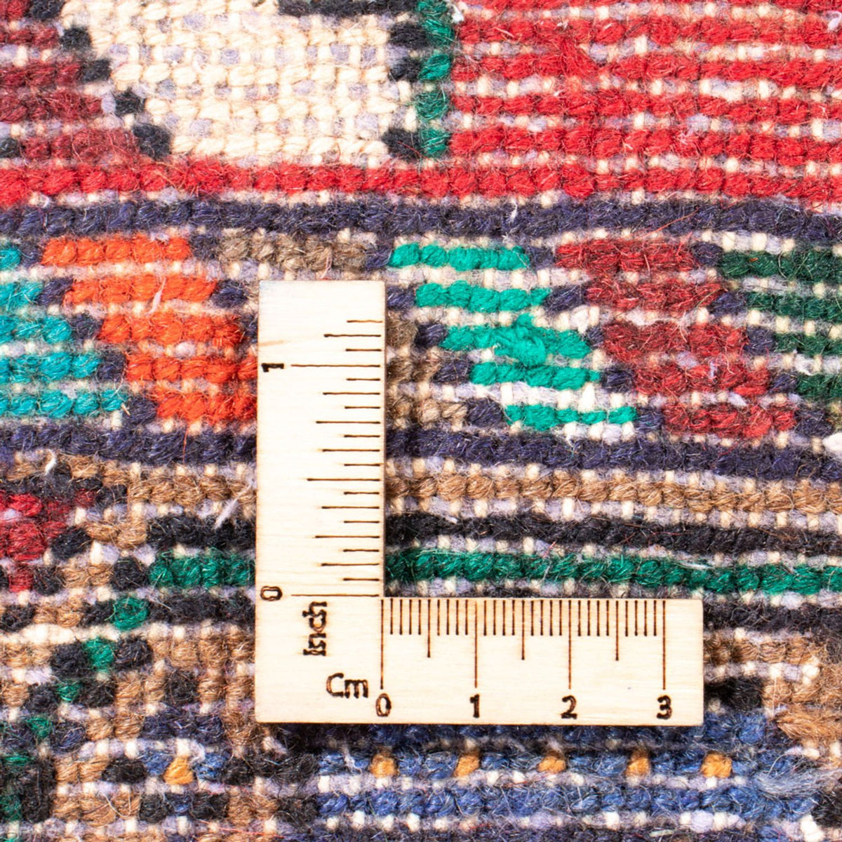 Tapis de couloir Tapis persan - Nomadic - 302 x 77 cm - rouge