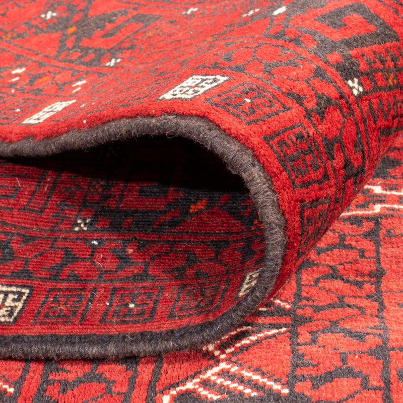 Tapis Turkaman - 237 x 158 cm - rouge