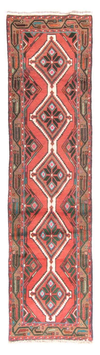 Tapis de couloir Tapis persan - Nomadic - 307 x 78 cm - rouge