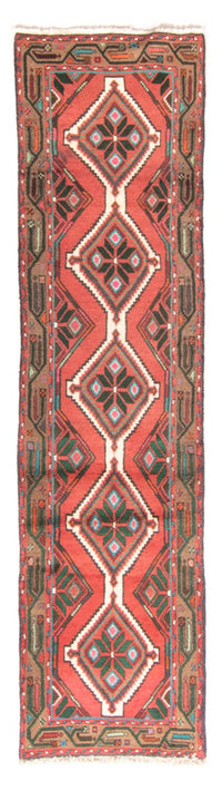 Tapis de couloir Tapis persan - Nomadic - 307 x 78 cm - rouge