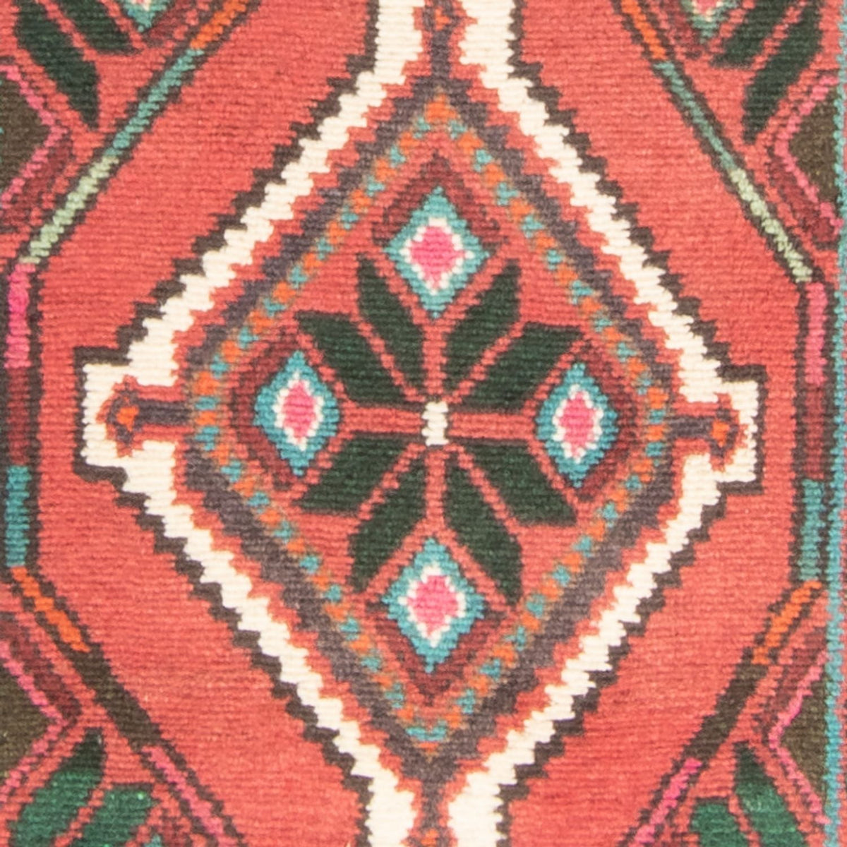 Tapis de couloir Tapis persan - Nomadic - 307 x 78 cm - rouge