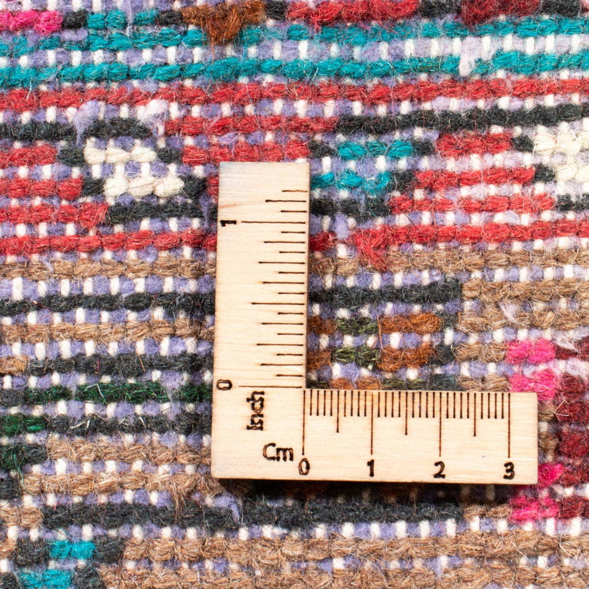 Tapis de couloir Tapis persan - Nomadic - 307 x 78 cm - rouge