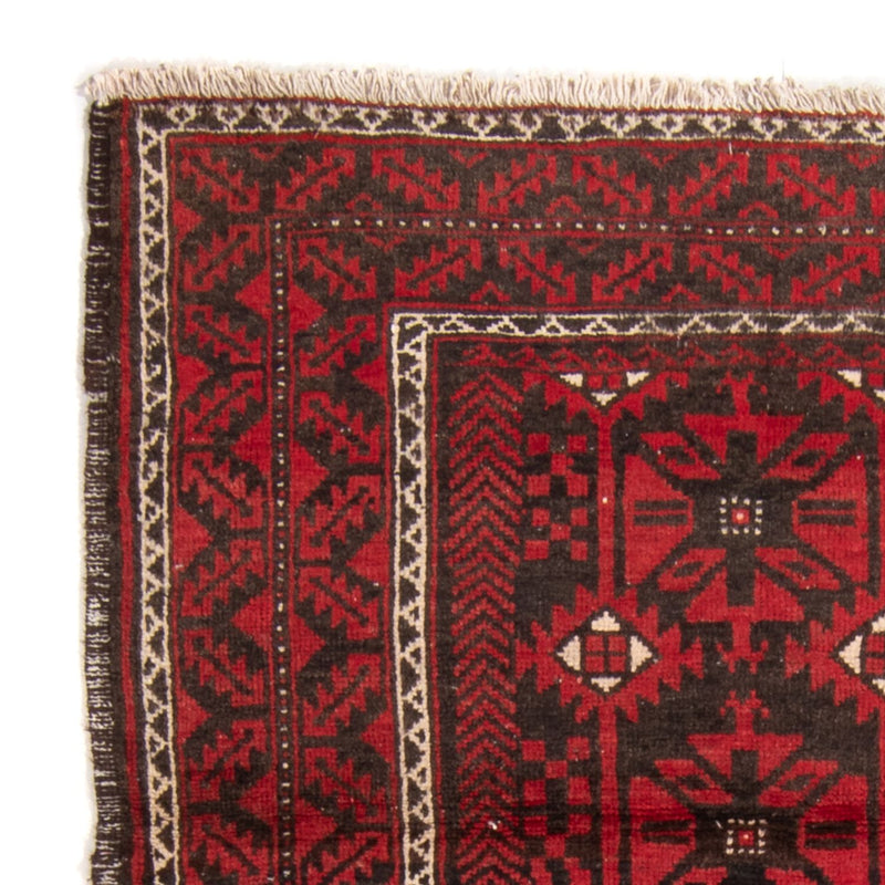 Tapis de couloir Tapis Belutsch - 210 x 110 cm - rouge