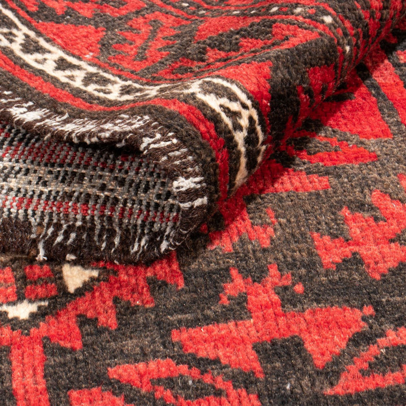 Tapis de couloir Tapis Belutsch - 210 x 110 cm - rouge