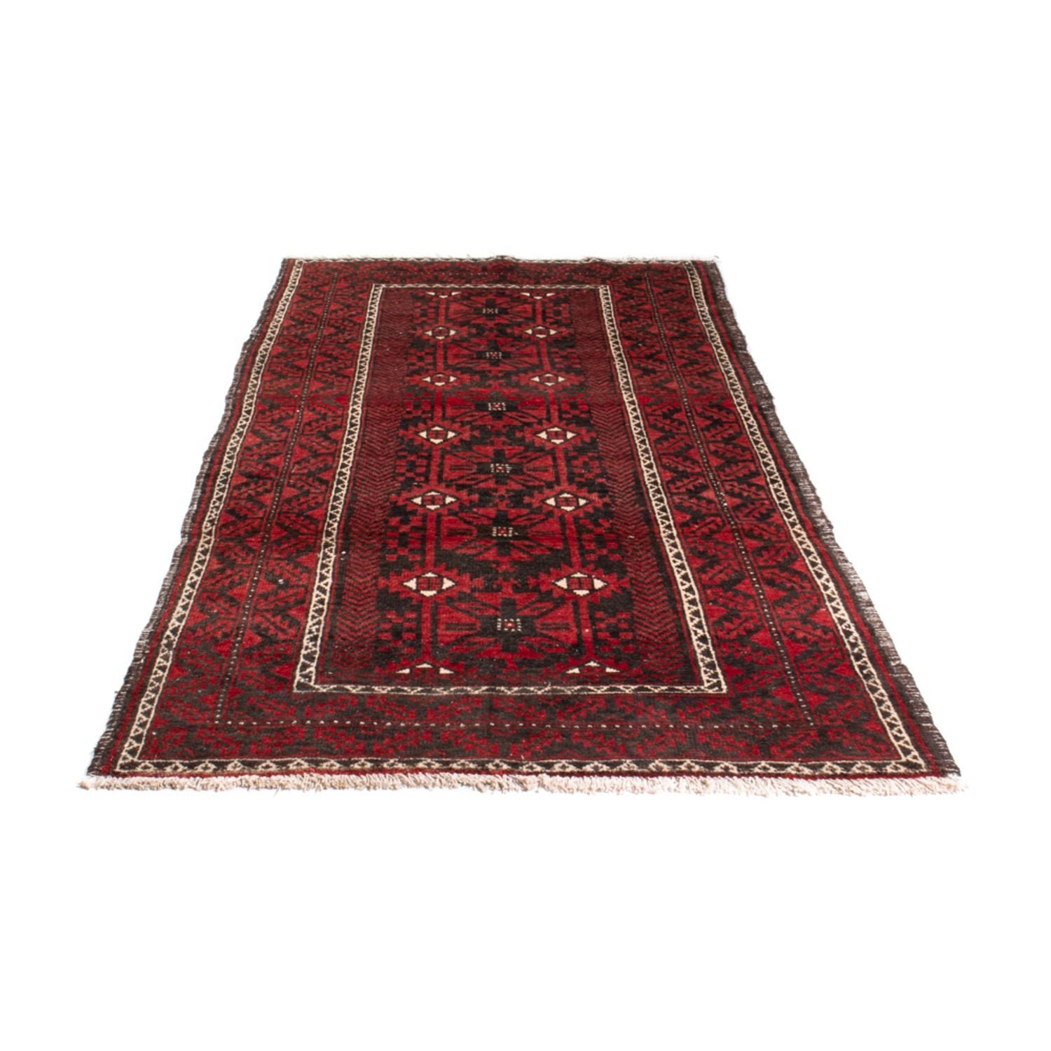 Tapis de couloir Tapis Belutsch - 210 x 110 cm - rouge