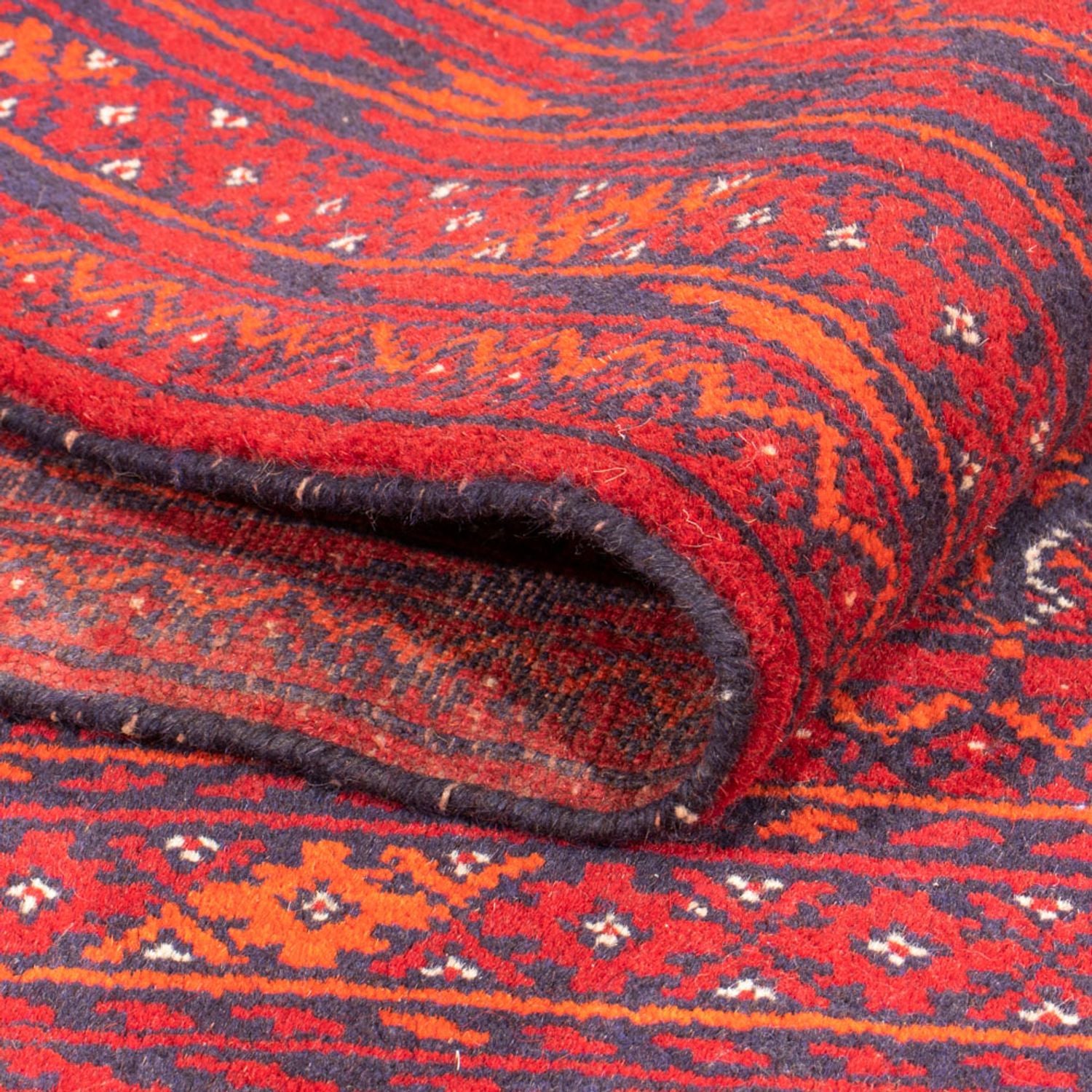 Tapis Turkaman - 175 x 126 cm - rouge
