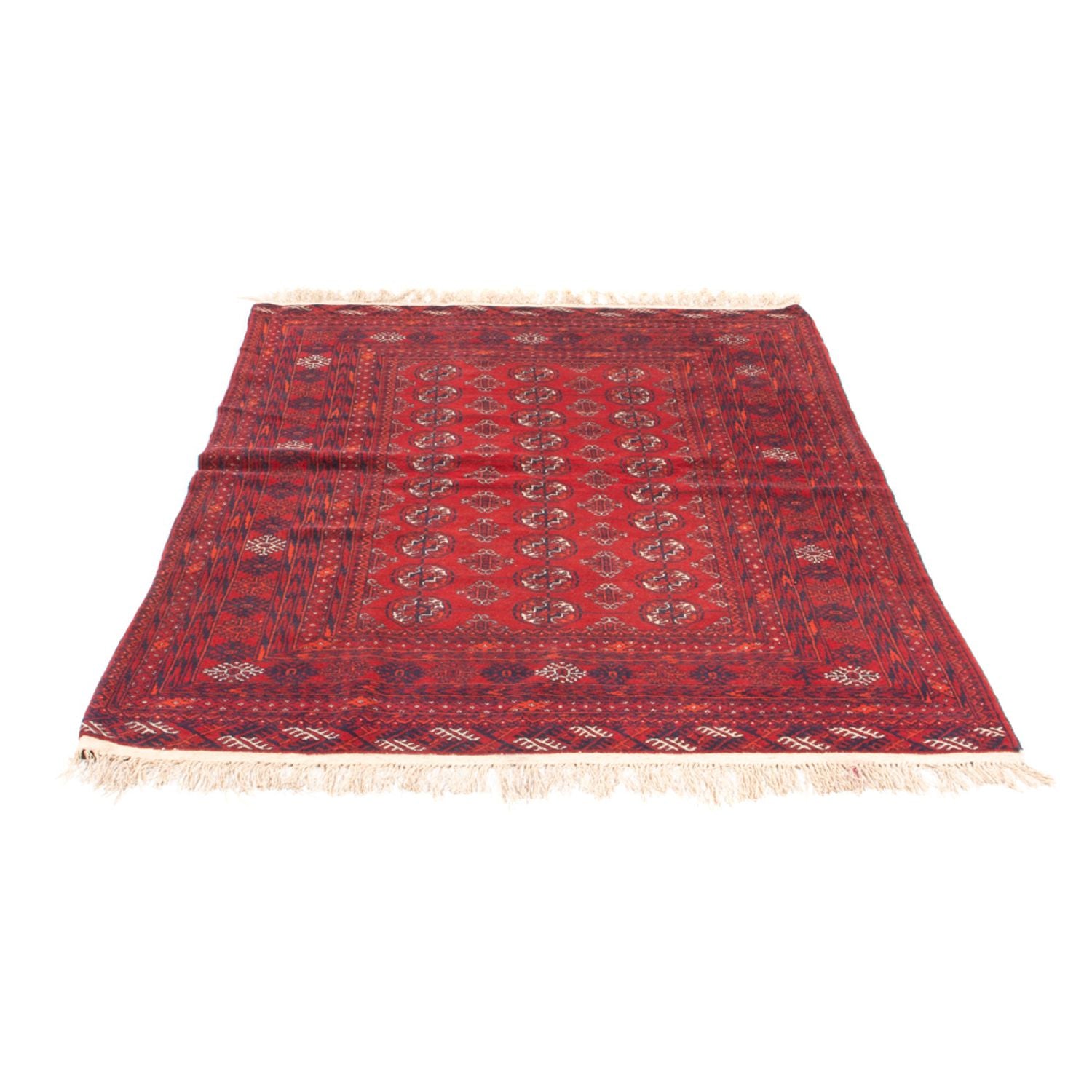 Tapis Turkaman - 175 x 126 cm - rouge