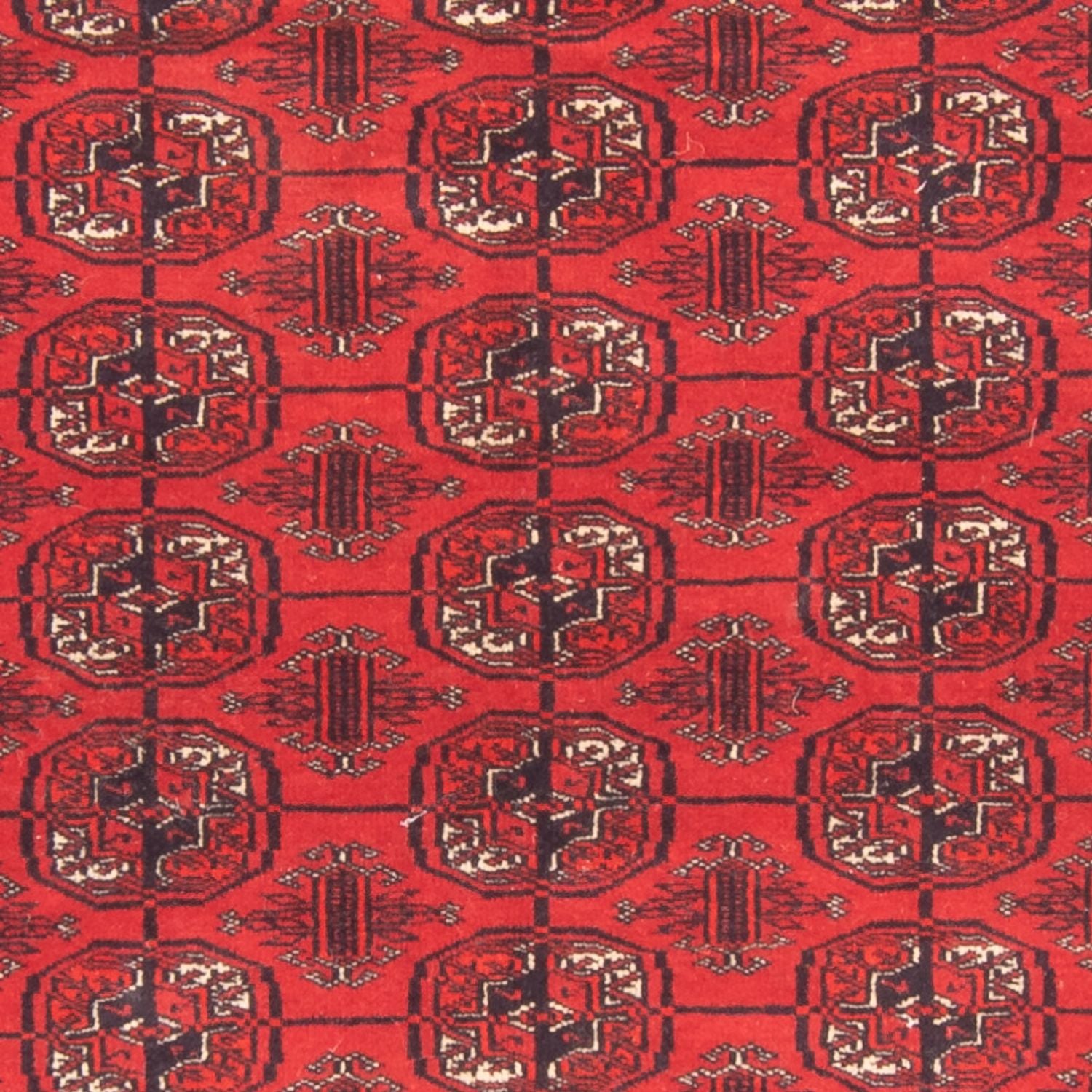 Tapis Turkaman - 168 x 124 cm - rouge