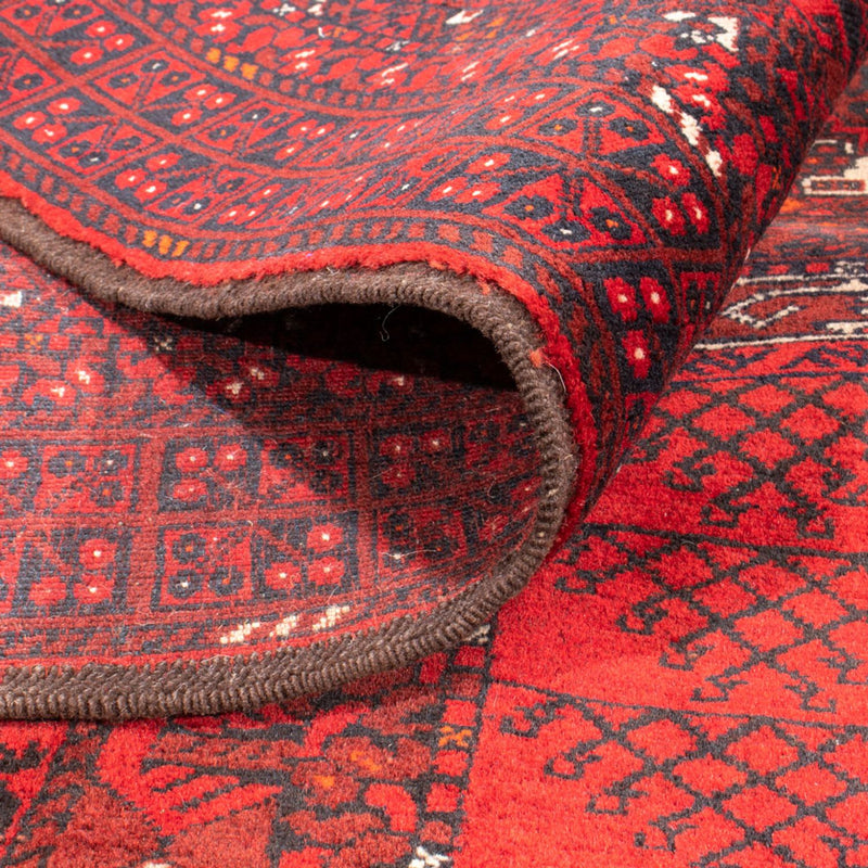 Tapis Turkaman - 237 x 158 cm - rouge