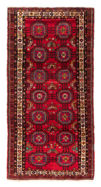 Tapis de couloir Tapis Belutsch - 260 x 120 cm - rouge