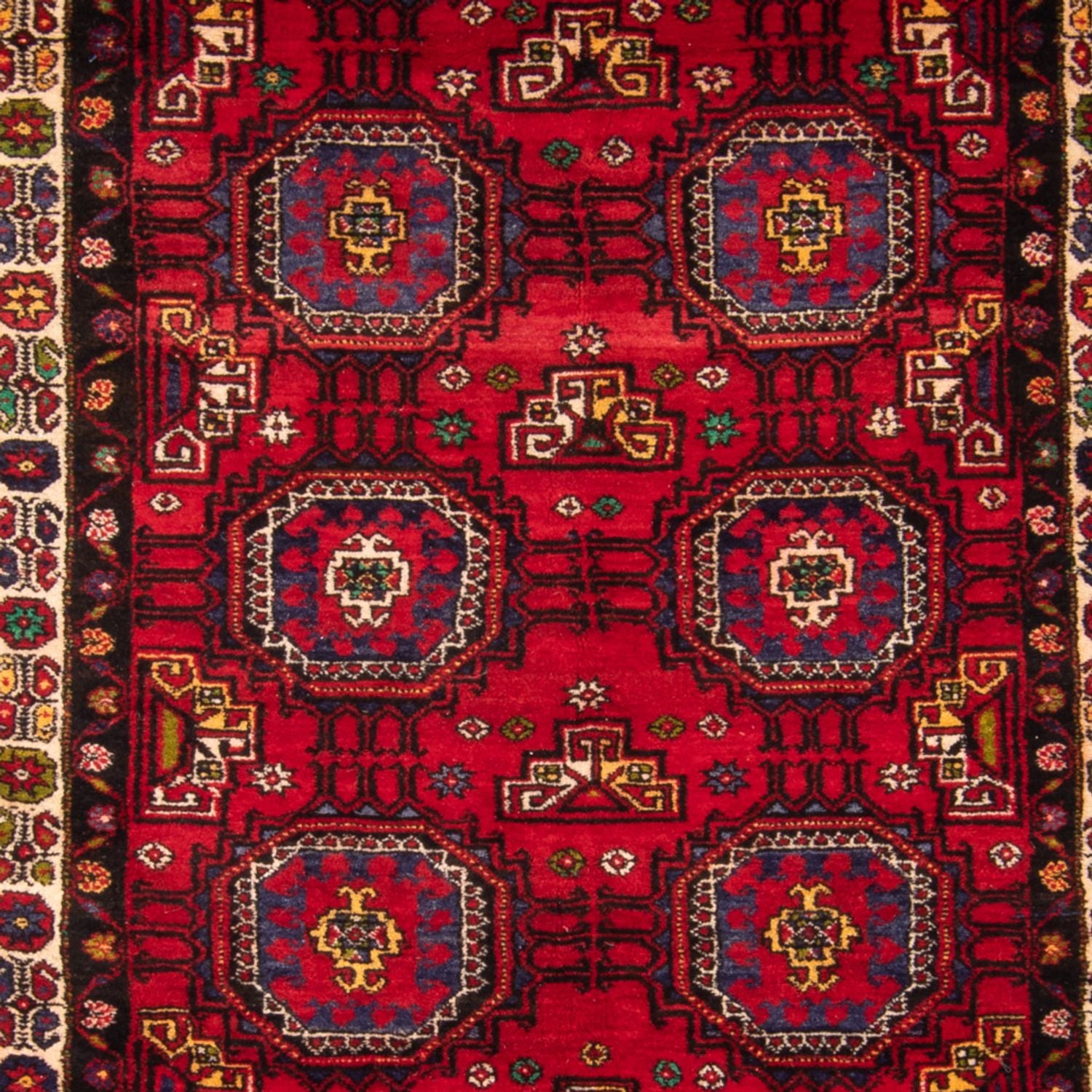 Tapis de couloir Tapis Belutsch - 260 x 120 cm - rouge