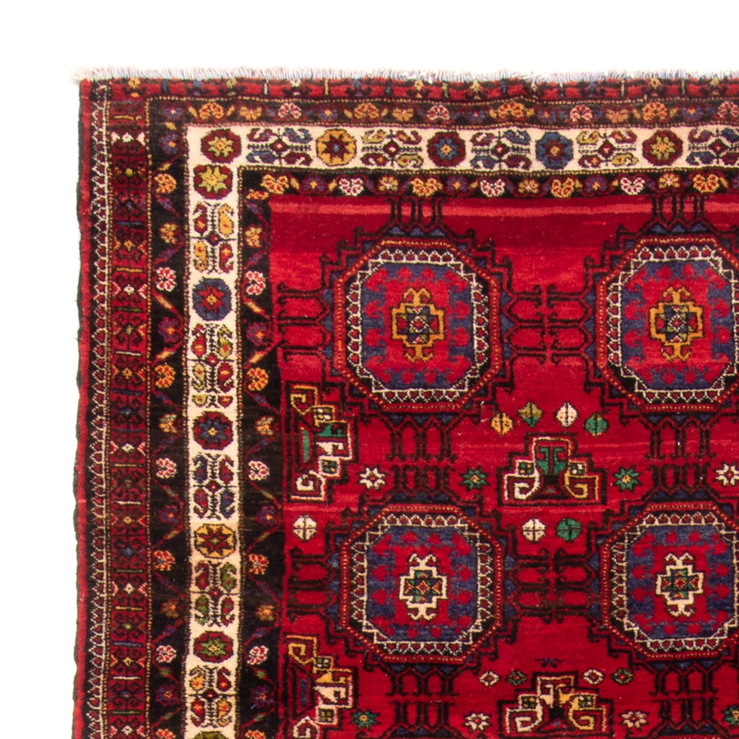 Tapis de couloir Tapis Belutsch - 260 x 120 cm - rouge